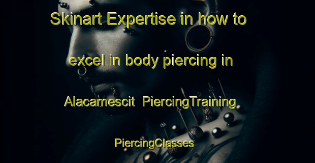 Skinart Expertise in how to excel in body piercing in Alacamescit | PiercingTraining | PiercingClasses | SkinartTraining-Turkey