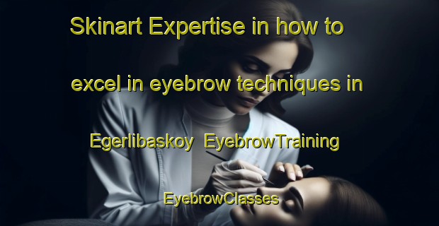 Skinart Expertise in how to excel in eyebrow techniques in Egerlibaskoy | EyebrowTraining | EyebrowClasses | SkinartTraining-Turkey