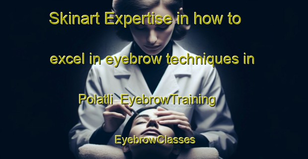 Skinart Expertise in how to excel in eyebrow techniques in Polatli | EyebrowTraining | EyebrowClasses | SkinartTraining-Turkey