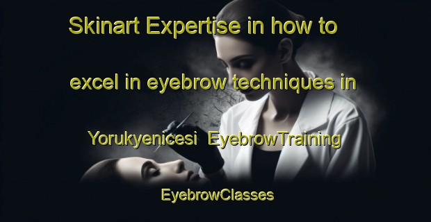Skinart Expertise in how to excel in eyebrow techniques in Yorukyenicesi | EyebrowTraining | EyebrowClasses | SkinartTraining-Turkey
