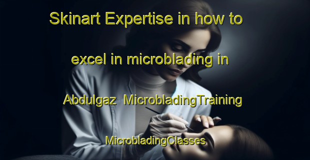 Skinart Expertise in how to excel in microblading in Abdulgaz | #MicrobladingTraining #MicrobladingClasses #SkinartTraining-Turkey