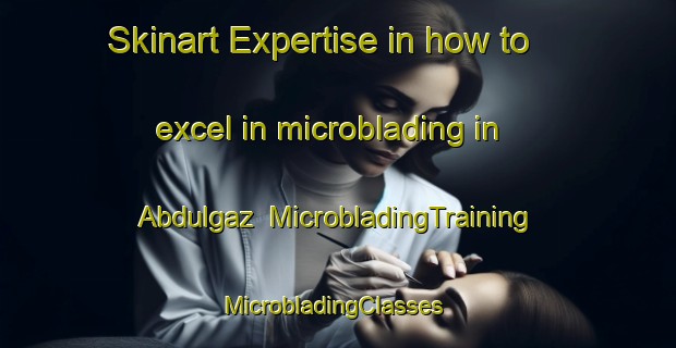 Skinart Expertise in how to excel in microblading in Abdulgaz | MicrobladingTraining | MicrobladingClasses | SkinartTraining-Turkey