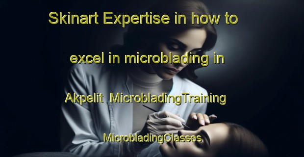 Skinart Expertise in how to excel in microblading in Akpelit | #MicrobladingTraining #MicrobladingClasses #SkinartTraining-Turkey