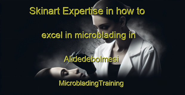 Skinart Expertise in how to excel in microblading in Alidedebolmesi | #MicrobladingTraining #MicrobladingClasses #SkinartTraining-Turkey