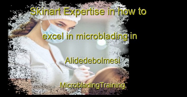 Skinart Expertise in how to excel in microblading in Alidedebolmesi | #MicrobladingTraining #MicrobladingClasses #SkinartTraining-Turkey