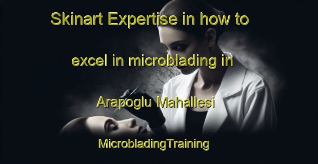Skinart Expertise in how to excel in microblading in Arapoglu Mahallesi | MicrobladingTraining | MicrobladingClasses | SkinartTraining-Turkey