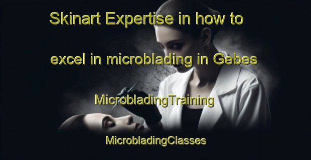 Skinart Expertise in how to excel in microblading in Gebes | #MicrobladingTraining #MicrobladingClasses #SkinartTraining-Turkey