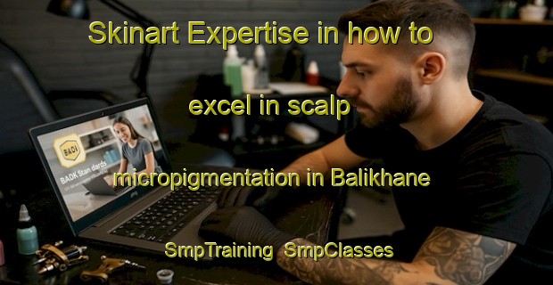 Skinart Expertise in how to excel in scalp micropigmentation in Balikhane | SmpTraining | SmpClasses | SkinartTraining-Turkey