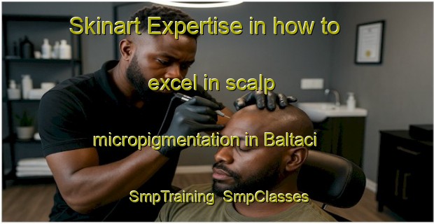 Skinart Expertise in how to excel in scalp micropigmentation in Baltaci | SmpTraining | SmpClasses | SkinartTraining-Turkey