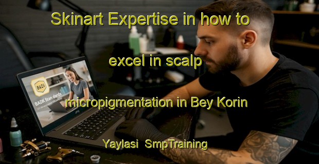 Skinart Expertise in how to excel in scalp micropigmentation in Bey Korin Yaylasi | SmpTraining | SmpClasses | SkinartTraining-Turkey