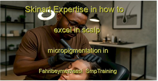Skinart Expertise in how to excel in scalp micropigmentation in Fahribeymezraasi | SmpTraining | SmpClasses | SkinartTraining-Turkey