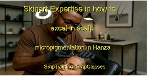 Skinart Expertise in how to excel in scalp micropigmentation in Hanza | SmpTraining | SmpClasses | SkinartTraining-Turkey