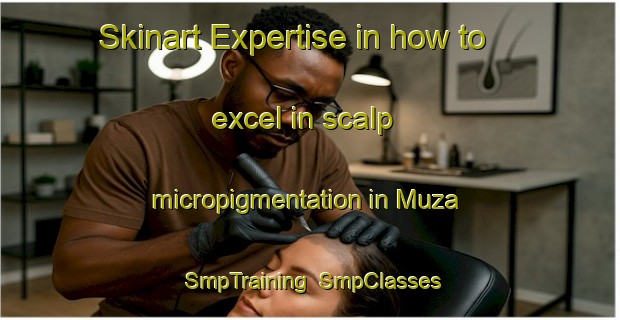 Skinart Expertise in how to excel in scalp micropigmentation in Muza | SmpTraining | SmpClasses | SkinartTraining-Turkey