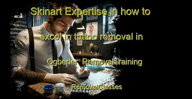 Skinart Expertise in how to excel in tattoo removal in Ogberler | RemovalTraining | RemovalClasses | SkinartTraining-Turkey