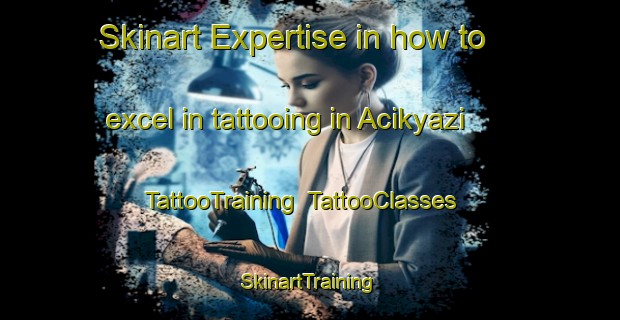 Skinart Expertise in how to excel in tattooing in Acikyazi | TattooTraining | TattooClasses | SkinartTraining-Turkey