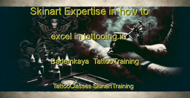 Skinart Expertise in how to excel in tattooing in Bademkaya | #TattooTraining #TattooClasses #SkinartTraining-Turkey