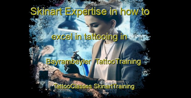 Skinart Expertise in how to excel in tattooing in Bayrambeyler | #TattooTraining #TattooClasses #SkinartTraining-Turkey