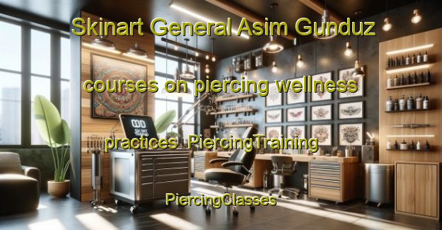 Skinart General Asim Gunduz courses on piercing wellness practices | #PiercingTraining #PiercingClasses #SkinartTraining-Turkey