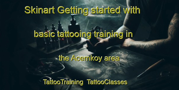 Skinart Getting started with basic tattooing training in the Acemkoy area | TattooTraining | TattooClasses | SkinartTraining-Turkey