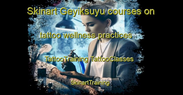 Skinart Geyiksuyu courses on tattoo wellness practices | #TattooTraining #TattooClasses #SkinartTraining-Turkey