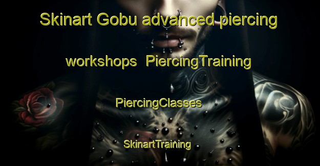 Skinart Gobu advanced piercing workshops | #PiercingTraining #PiercingClasses #SkinartTraining-Turkey