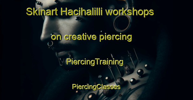 Skinart Hacihalilli workshops on creative piercing | #PiercingTraining #PiercingClasses #SkinartTraining-Turkey