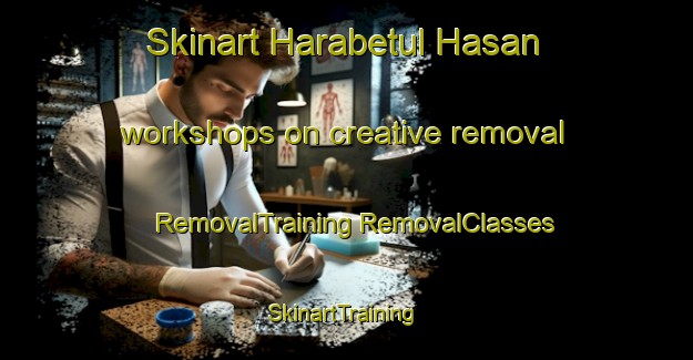 Skinart Harabetul Hasan workshops on creative removal | #RemovalTraining #RemovalClasses #SkinartTraining-Turkey