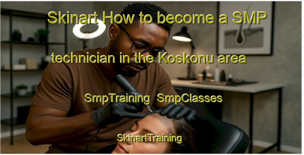 Skinart How to become a SMP technician in the Koskonu area | SmpTraining | SmpClasses | SkinartTraining-Turkey