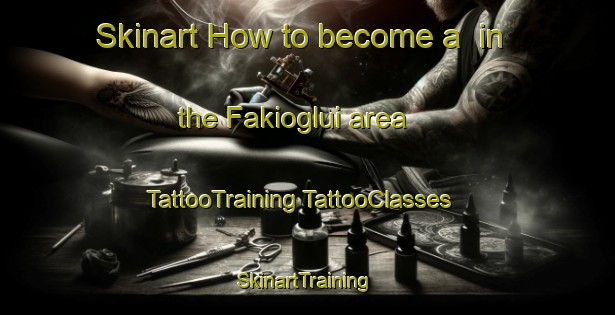 Skinart How to become a  in the Fakioglui area | #TattooTraining #TattooClasses #SkinartTraining-Turkey