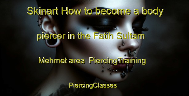 Skinart How to become a body piercer in the Fatih Sultam Mehmet area | PiercingTraining | PiercingClasses | SkinartTraining-Turkey