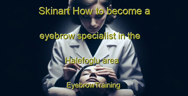 Skinart How to become a eyebrow specialist in the Halefoglu area | EyebrowTraining | EyebrowClasses | SkinartTraining-Turkey