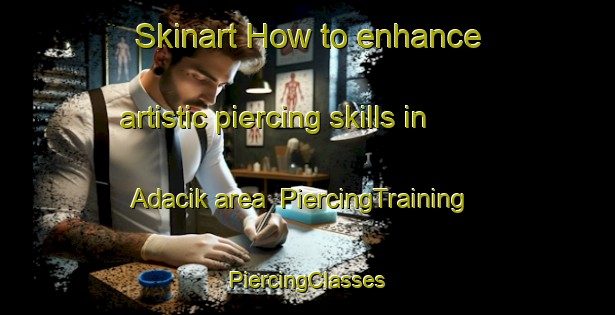 Skinart How to enhance artistic piercing skills in Adacik area | #PiercingTraining #PiercingClasses #SkinartTraining-Turkey