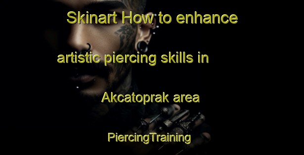 Skinart How to enhance artistic piercing skills in Akcatoprak area | #PiercingTraining #PiercingClasses #SkinartTraining-Turkey