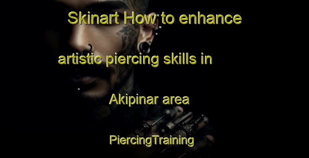 Skinart How to enhance artistic piercing skills in Akipinar area | #PiercingTraining #PiercingClasses #SkinartTraining-Turkey