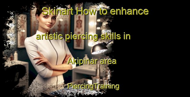 Skinart How to enhance artistic piercing skills in Akipinar area | #PiercingTraining #PiercingClasses #SkinartTraining-Turkey