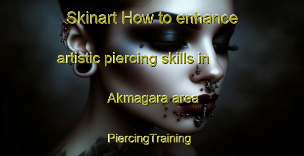 Skinart How to enhance artistic piercing skills in Akmagara area | #PiercingTraining #PiercingClasses #SkinartTraining-Turkey