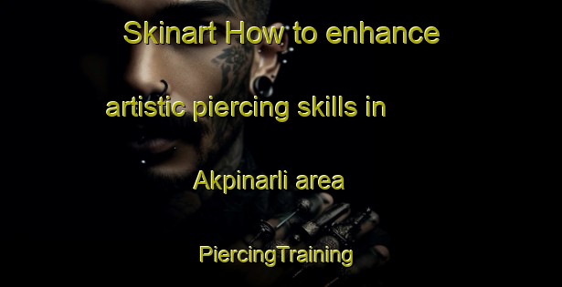 Skinart How to enhance artistic piercing skills in Akpinarli area | #PiercingTraining #PiercingClasses #SkinartTraining-Turkey