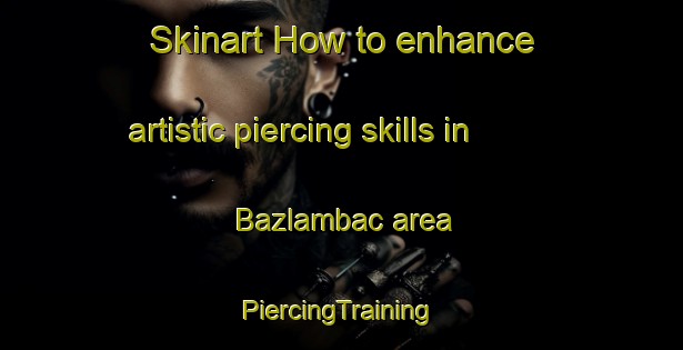 Skinart How to enhance artistic piercing skills in Bazlambac area | #PiercingTraining #PiercingClasses #SkinartTraining-Turkey