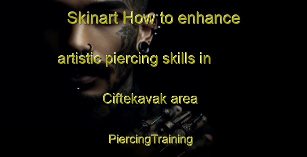 Skinart How to enhance artistic piercing skills in Ciftekavak area | #PiercingTraining #PiercingClasses #SkinartTraining-Turkey