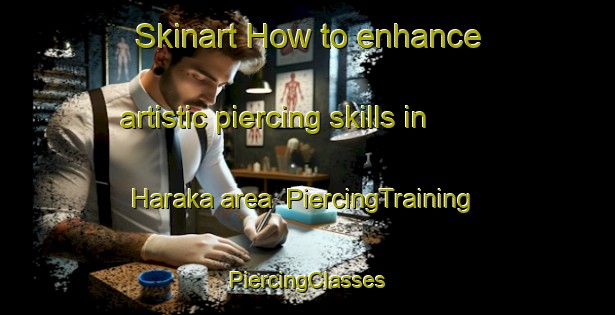 Skinart How to enhance artistic piercing skills in Haraka area | #PiercingTraining #PiercingClasses #SkinartTraining-Turkey