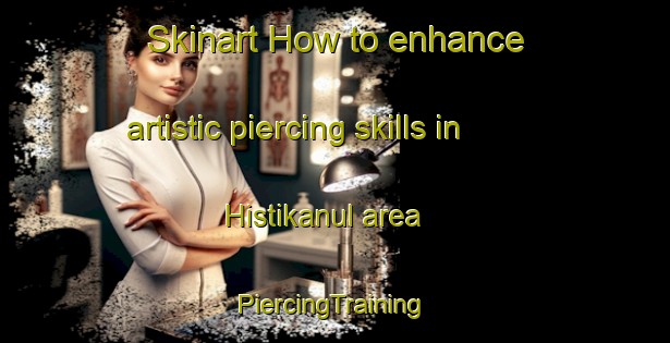 Skinart How to enhance artistic piercing skills in Histikanul area | #PiercingTraining #PiercingClasses #SkinartTraining-Turkey