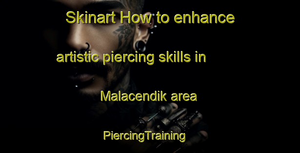 Skinart How to enhance artistic piercing skills in Malacendik area | PiercingTraining | PiercingClasses | SkinartTraining-Turkey