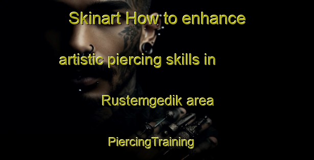 Skinart How to enhance artistic piercing skills in Rustemgedik area | PiercingTraining | PiercingClasses | SkinartTraining-Turkey