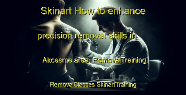 Skinart How to enhance precision removal skills in Akcesme area | #RemovalTraining #RemovalClasses #SkinartTraining-Turkey