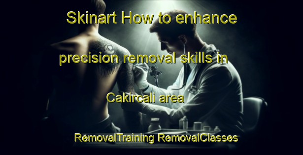 Skinart How to enhance precision removal skills in Cakircali area | #RemovalTraining #RemovalClasses #SkinartTraining-Turkey