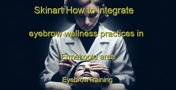 Skinart How to integrate eyebrow wellness practices in Ermekoglu area | EyebrowTraining | EyebrowClasses | SkinartTraining-Turkey