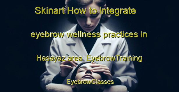Skinart How to integrate eyebrow wellness practices in Hasayaz area | EyebrowTraining | EyebrowClasses | SkinartTraining-Turkey