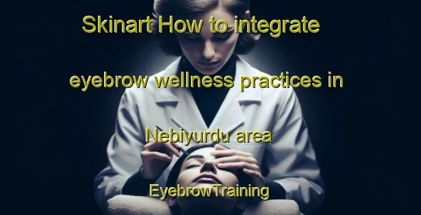 Skinart How to integrate eyebrow wellness practices in Nebiyurdu area | EyebrowTraining | EyebrowClasses | SkinartTraining-Turkey