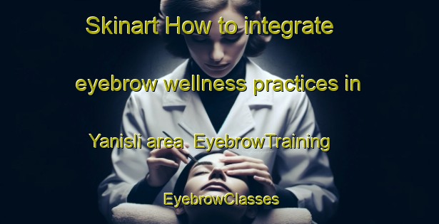 Skinart How to integrate eyebrow wellness practices in Yanisli area | EyebrowTraining | EyebrowClasses | SkinartTraining-Turkey