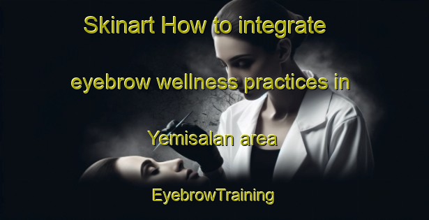 Skinart How to integrate eyebrow wellness practices in Yemisalan area | EyebrowTraining | EyebrowClasses | SkinartTraining-Turkey